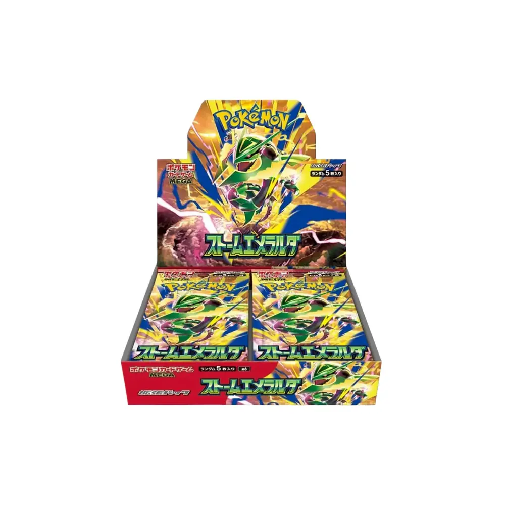 [No-Shrink] Japanese Pokemon TCG Storm Emeralda Booster Box