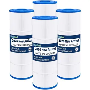 C3030 Pool Filters Cartridge Compatible with Hayward SwimClear C3030, C3025, C3020, Replaces Hayward CX580XRE, Pleatco PA81, Unicel C-7483, 4×81 sq. ft, 4-Pack