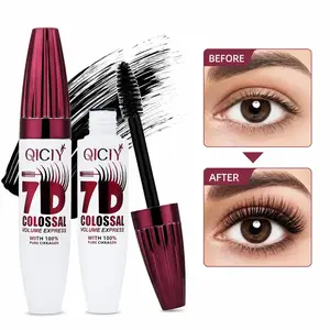 Volumizing Lengthening Waterproof Mascara - No Clump, Long Lasting, Curling Eye Makeup for Sensitive Eyes, Use Party Gift