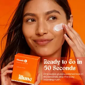 Illune Vitamin C Tone-Up Cream Look polished in 60 seconds. One step, zero clutter.