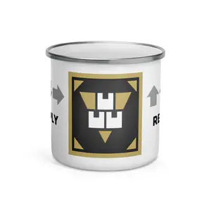Resupply Stratagem 12oz Enamel Mug (Helldivers Inspired)