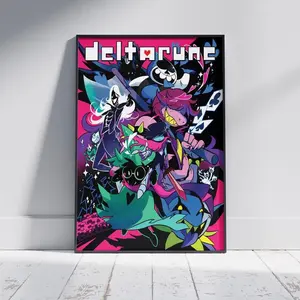 Deltarune Game Poster Kris Dreemurr Art Print N04