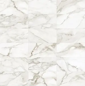 12 x 24 in Lumino Calacatta Matte Pressed Glazed Porcelain Tile