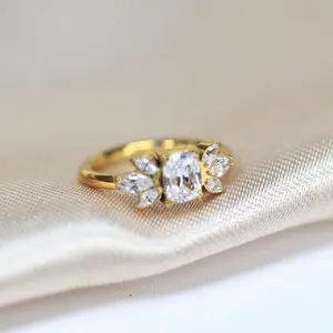 16g Gold Clicker Ring, Titanium CZ Gem Ear Piercing, Minimalist Hinged Hoop Earing Cartilage Piercing, Hypoallergenic Body Jewelry trendy accessories