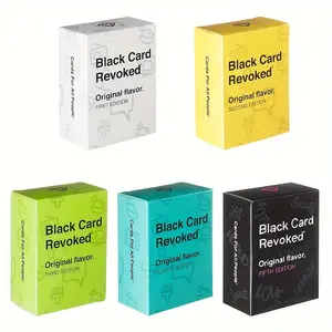 Black Card Revoked: Original Flavor, Third Edition - Nostalgic Black Culture Trivia Board Game Set - Perfect for Game Nights and Holidays - Fun Party Card Games for Adults 14+ - Standard Edition - Paper Material rectangle sunglass