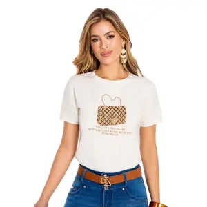 1846 BLUSA COLOMBIANA DELUXE Casual Women Top Style Blouse Womenswear