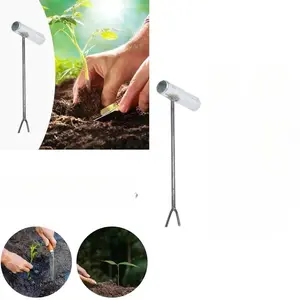 Seedling Transplanter Metal Professional Manual Sturdy Premium Planting Artifact Garden Tool Seedling Plugger Planting Tool