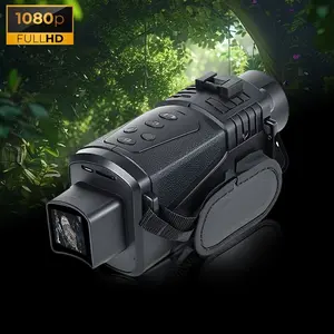 High Definition Infrared Night Vision Monocular Telescope, 1080P Video Recording & Photography, Hunting Camping Accessories