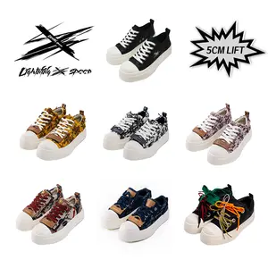 LightningSpeed Chunky Platform Sneakers | Unisex Height Boost Rick Fashion Trending Shoes| Easy to Style Streetwear Low Top Owens Sneakers for Everyday Outfits|  Fashion Retro Walking Sneakers for Men and Women| Shoes to buy 2026| Real Shoes