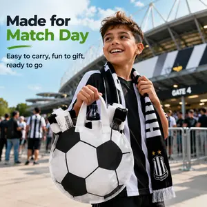 10-Pack Soccer Print Gift Bags, Fashionable Soccer Design, Durable Reusable, Ideal for Birthday Parties, Sports Events, Holiday Gifts, Small Item Storage