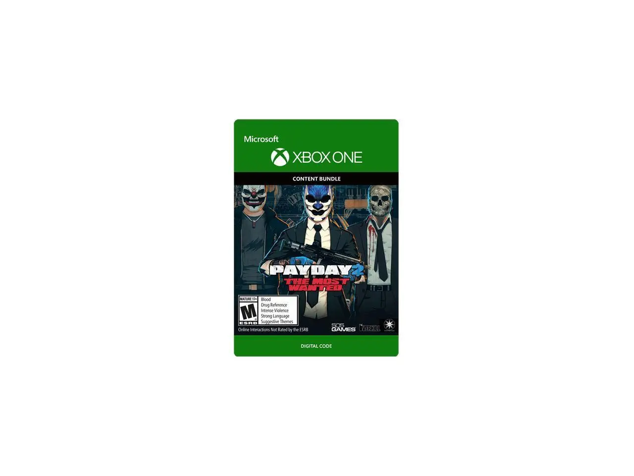 Payday 2: The Most Wanted Bundle Xbox One [Digital Code]