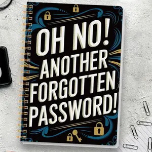 1pc Simple Password Book, Minimalist Advanced Address Password Manager With Website Password Quick Access Username And Password Storage Perfect For Home Office Internet Computer Logins, Great Holiday Gifts