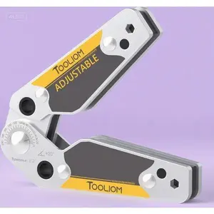 77 LBs Magnetic Welding Holder with Adjustable Angle 20°-200°, Heavy-Duty Welding Magnets for Secure Positioning, Reusable Welding Accessories with Strong Magnetic Pull Force magnetic welding holder apex  welding  products square  hood flame thrower