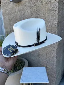 Sombrero 5,000x Vieja Escuela Marca Guadalajara Hats (FALDA 3.5")