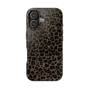 Leopard Print Phone Case, Chic Animal Case, Bold Phone Case, Fashion Phone Case, Compatible with iPhone, Unique Phone Case