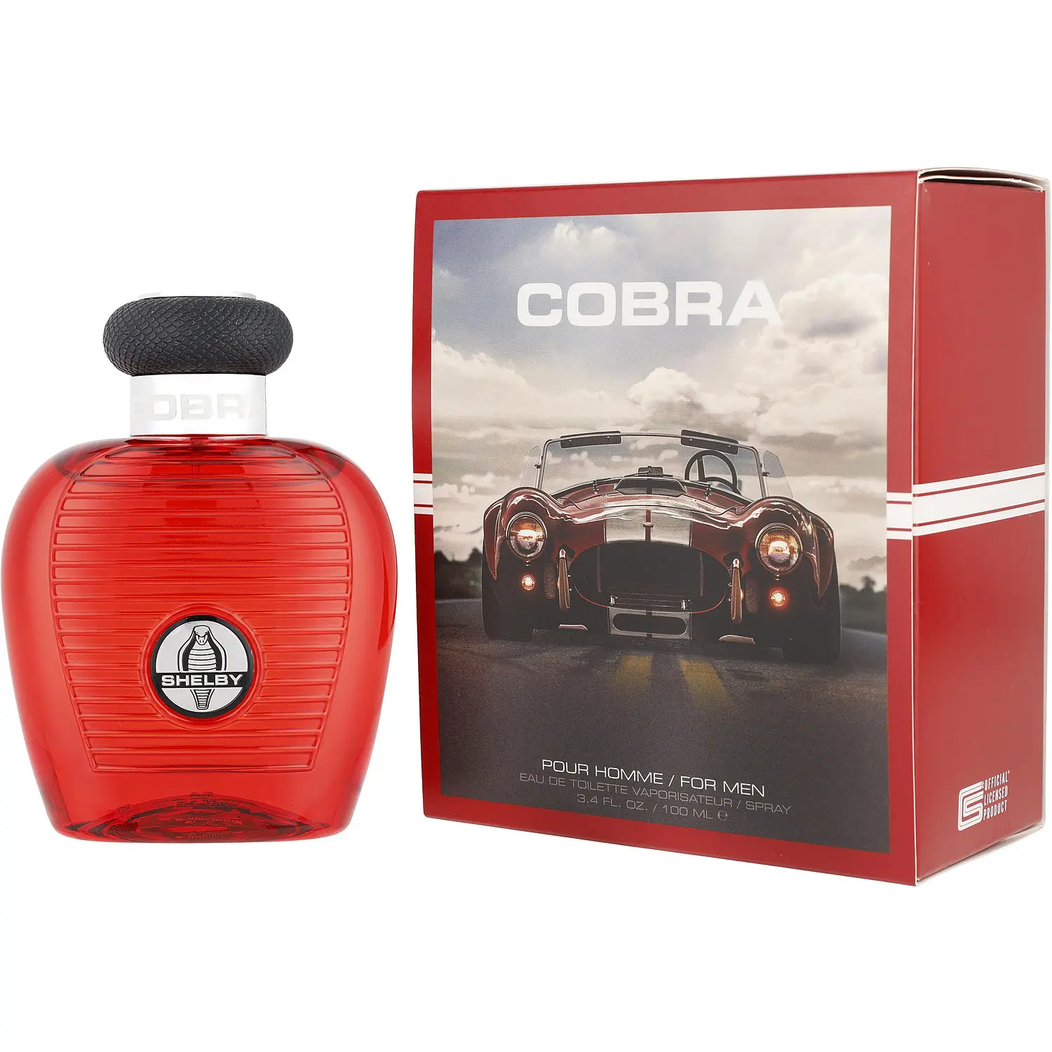 Shelby Cobra Red By Shelby Edt For Men
