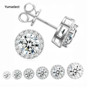 【2026 TREND ALERT】S925 Silver Soft-Needle Studs | 2026 New Arrivals | Zircon Studs/Moissanite Style | Mens Jewelry w/ Authenticity Certificate