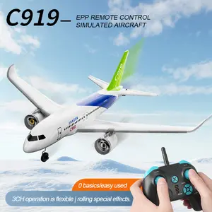 C919 BM29 3-Channel RC Glider EPP Material Lightweight Durable 6-10min Flight Time 200m Remote Control Outdoor Indoor Fun Beginner Friendly Auto Balance System