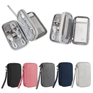 Waterproof Storage Bag Digital Electronic Organizer Portable USB Digital Product Charger Plug Storage Bag Travel Cable Organizer