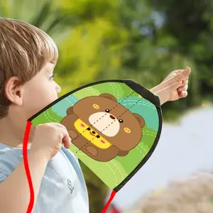 Launch Kite Toy for Kids, Outdoor Indoor Sports, Boy Handheld Rubber Band Launcher, Easy Fly Glider Kite Toy, Random 5 Pack Shipping