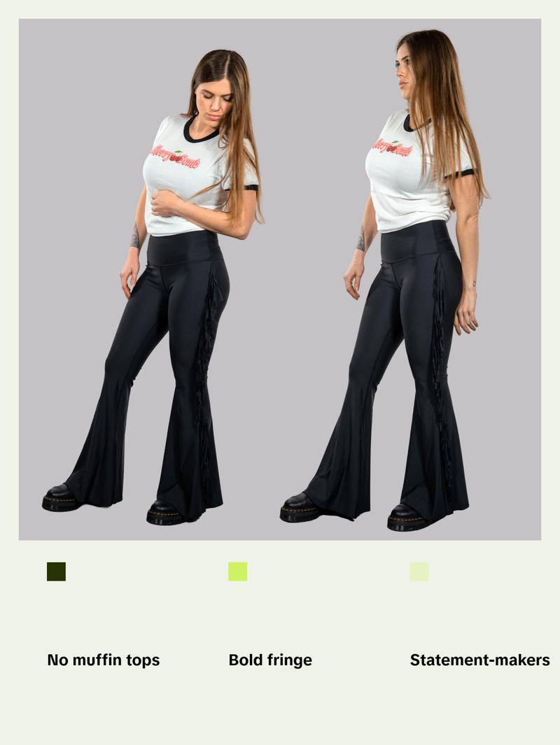 Luna Fringe Bell Bottoms
