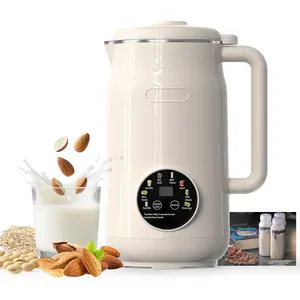 8 in 1 Nut Milk Maker Machine, 50oz Automatic Soy Milk Maker with 10 , Blender for  Based Milk, Oat, Almond, Juice, Rice Paste & with Delay Start, Keep Warm, Boil Water, Self Cleaning