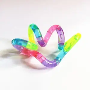 Stress Relief Fidget Toy, Anxiety Relief Music Rhythm Tool, Adult Adhd Aid, Twist Ring Rope, Anti-Anxiety Sensory Play