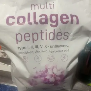 Product Review of Micro Ingredients Multi Collagen Peptides Powder - Hydrolyzed Protein Peptides (Type I,II,III,V,X) with Hyaluronic Acid, Biotin & Vitamin C Unflavored from T**S