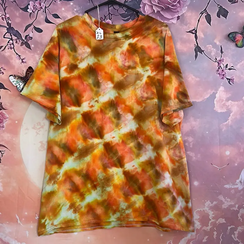(23) “Waffle Supreme” Tie Dye Tee Shirts