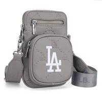 Dodger Mini Crossbody Purse Gray