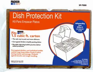 212 MAIN SP-7000 Office Presentation Supplies Dish Protection Kit, Including Protective Box and Foam Pouches