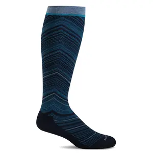 SOCKWELL WOMEN’S FULL FLATTERY | MODERATE GRADUATED COMPRESSION SOCKS - NAVY