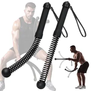 1 Pair Cordless Battle Ropes for Home Gym - HIIT Workouts, Crdio & Muscle Training, Arm Exercisie Rope, Portable Cordless Training Rope Fitness Equipment for Men & Women