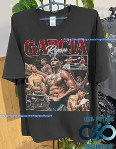 Ryan Garcia Shirt Vintage Ryan Garcia Graphic Tee Bootleg 90s Style, Fashion Cotton, Full Colors, Full Sizes, For Men, For Women