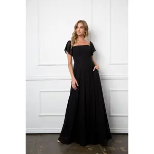 Funeral Dress in Black for Women – Eva USA 3454