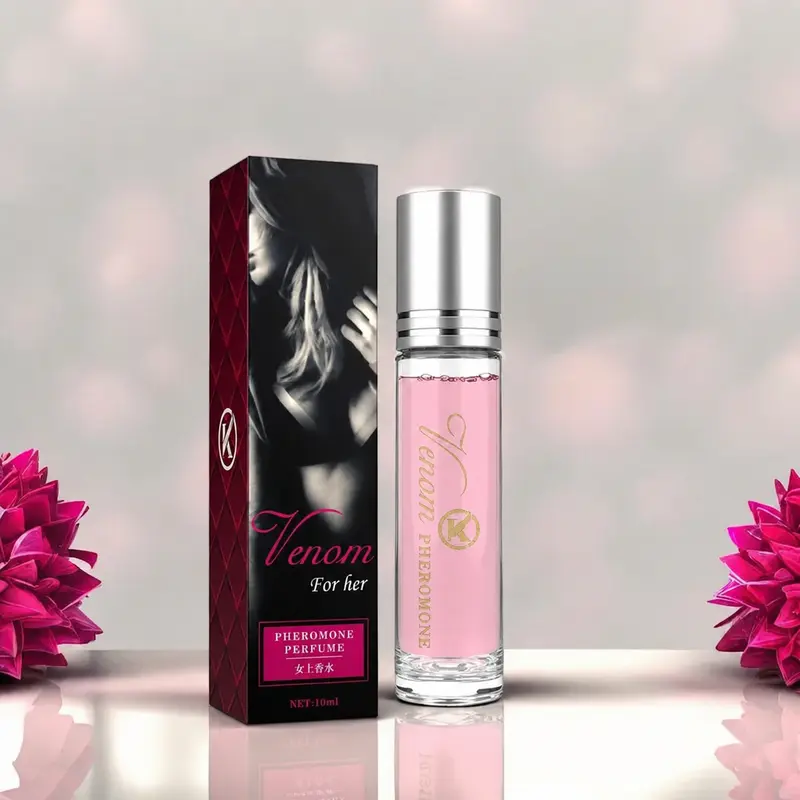 Women’s Endocrine Roll-On Perfume Oil (0.34 fl oz) - Perfumes for Women, Aromatic Fruity Scent, Hypoallergenic, Confidence Boost, EDC, All Seasons, Ideal for Dates & Daily Use, Girlfriend Gifts, Gifts for Girly Girls