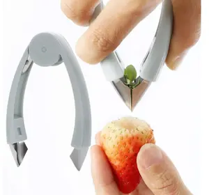 Fruit Eye Peeler & Strawberry Huller -Pineapple Eye Remover, Kitchen Gadget Tool Utensils