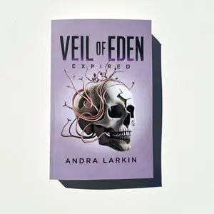 Veil of Eden - Signed Paperback Fiction Novel by Andra Larkin - For Dystopian Sci-Fi Book Lover TikTok shop books