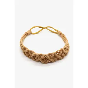 Macrame Flexible Headband