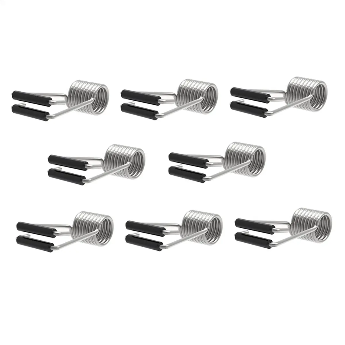 Butterfly Spring Door Closer,Spring Hinge Door Closer Fits on Most Door Butt Hinge Pin,Automatic Spring Door Closer 8pcs