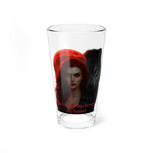 The Hunted Has Become the Hunter 16oz Mixing Glass — Phoenix Reed & Wolf Pint