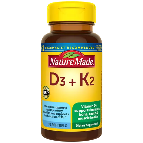 Vitamin D3 + K2 Softgels