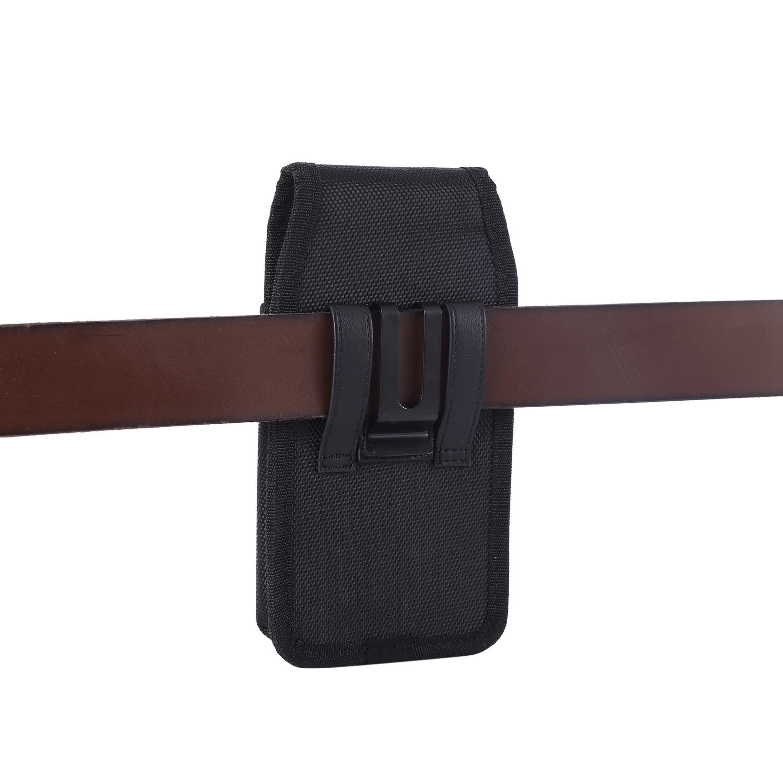 Cell Phone Holster Pouch Nylon Belt Clip Strong Magnet Card Slot Carrying Perfect For Outdoor Daily Use For iPhone17/16 Pro Max/Samsung S25 Ultra/Google Pixel For Man Cell Phone Holster Pouch Nylon Belt Clip Strong Magnet Card Slot Carrying Perfect For Outdoor Daily Use For iPhone17/16 Pro Max/Samsung S25 Ultra/Google Pixel For Man