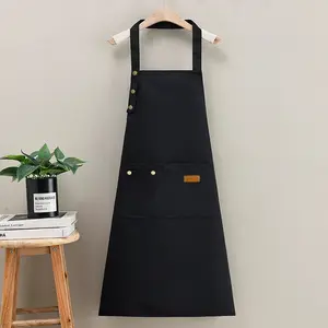 Polyester Neck Adjustable Kitchen Home Cooking Apron Housework BBQ Restaurant Nail Salon Bib