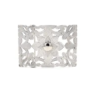 Hebilla de Acero Monel - Girasol 3D Rameado - 015