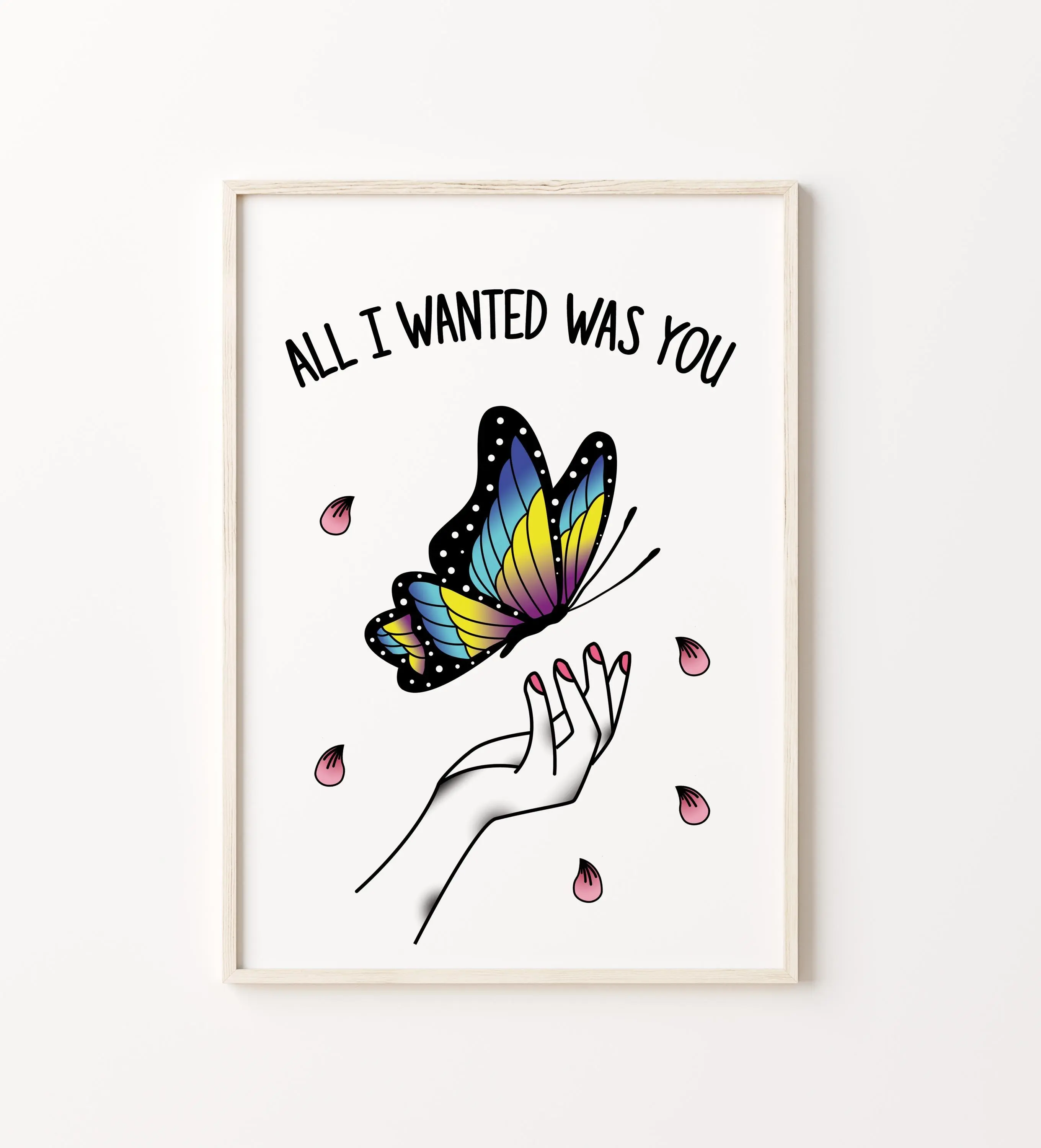 Paramore 'All I Wanted Lyric Inspired Artistic Decor