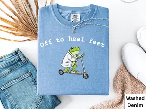 Podiatry Frog Shirt, Foot Doctor t-Shirt, Podiatrist t-shirt, Foot Specialist Student Gift Tee, Podiatry Staff Shirt, Podiatry Office Shirt