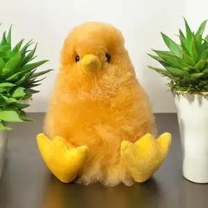 "Chicken Nugget" made of baby Alpaca fur.