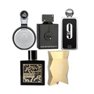 [5 Pack Bundle] Lattafa Fakhar, Qaed Al Fursan, Armaf Club de Nuit Intense, Afnan 9 PM, Mirada Stardom One Lucky