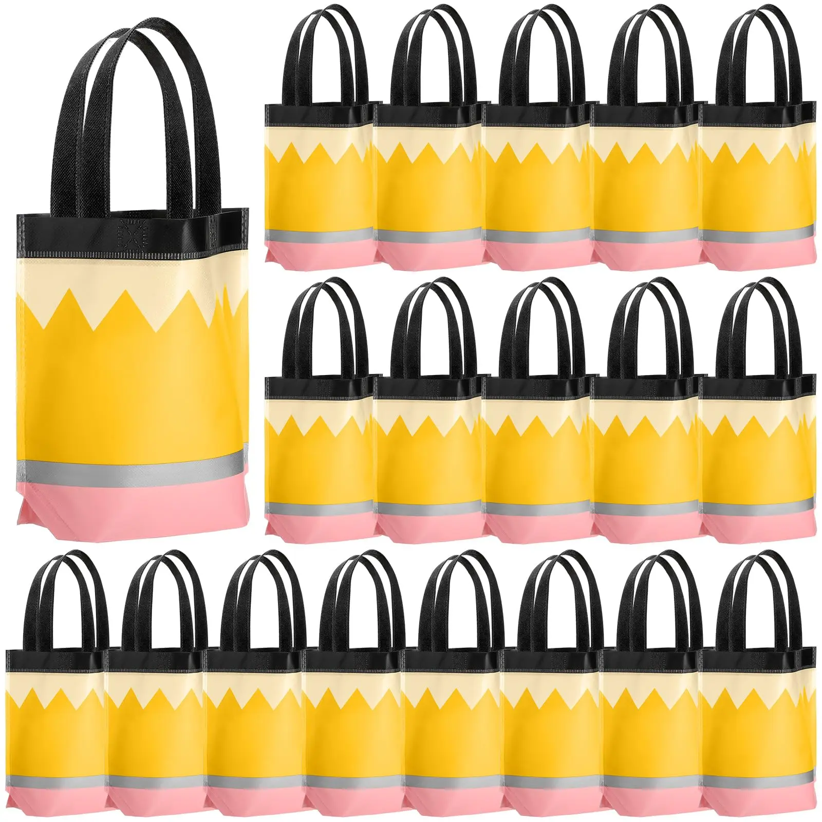 Pencil Tote Bags(24 Pcs)
